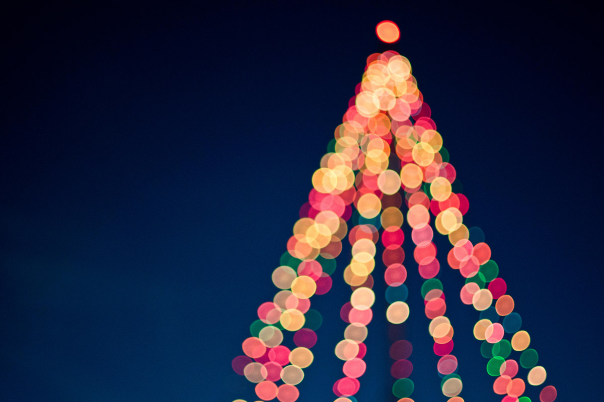 Christmas Tree Lights, VIDA San Antonio