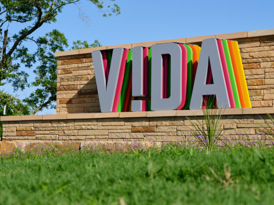 VIDA San Antonio Neighborhood Sign