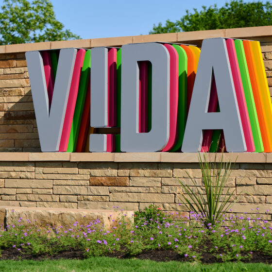 VIDA San Antonio Entrance Sign