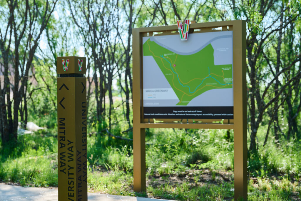 Madla Greenway Trail and Map