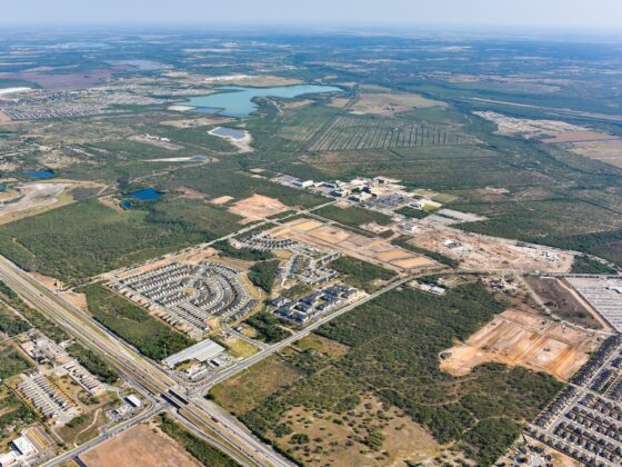 An aerial view on Vida San Antonio