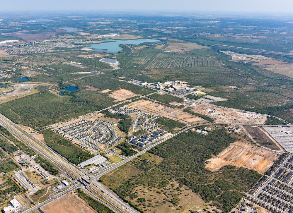 An aerial view on Vida San Antonio