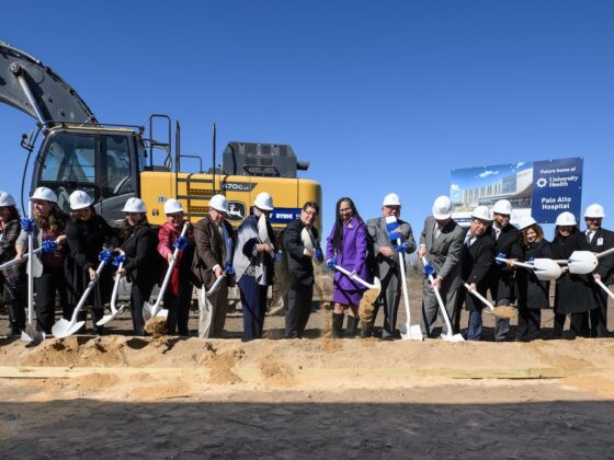 University Health staff and officials are joined by members for the Bexar County Commissioners Court, representatives of Texas A&M University San Antonio as well as other elected officials and community members to celebrate the groundbreaking of the the new University Health Palo Alto Hospital near the campus of Texas A&M University San Antonio.